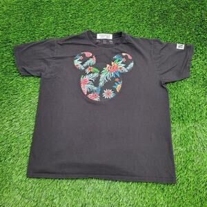 NEFF Disney Mickey-Mouse Shirt Womens XL 23x25 Black